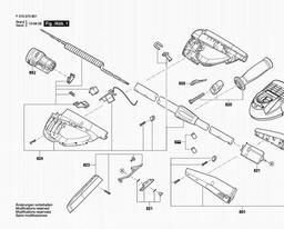 Skil 0738 spare parts