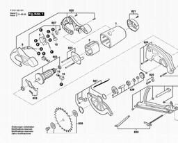 Skil 1051 spare parts