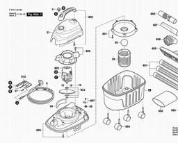 Skil 1160 spare parts