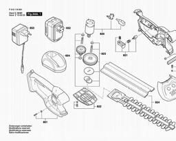 Skil 1166 spare parts