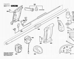 Skil 1167 spare parts