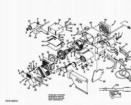 Skil 1405 spare parts
