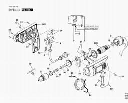 Skil 1551H2 spare parts