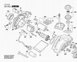 Skil 1558 spare parts