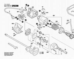 Skil 1611 spare parts