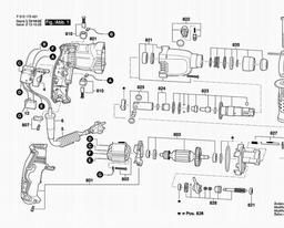 Skil 1734 spare parts