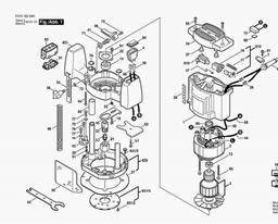 Skil 1835U1 spare parts