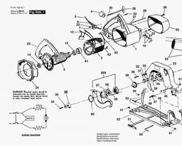 Skil 1850H1 spare parts