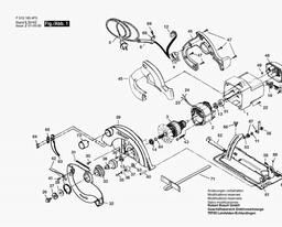 Skil 1854 spare parts