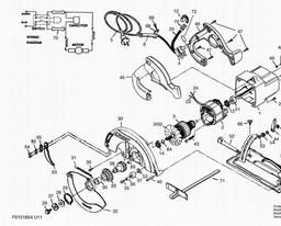 Skil 1854U1 spare parts