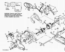 Skil 1866U1 spare parts