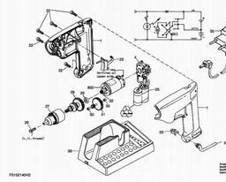 Skil 2140 spare parts