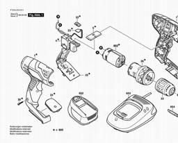 Skil 2044 spare parts