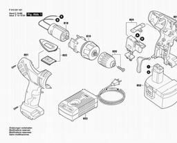 Skil 2214 spare parts