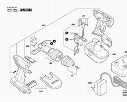 Skil 2311 spare parts