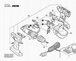 Skil 2312 spare parts
