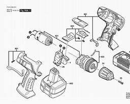 Skil 2422 spare parts