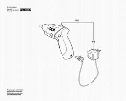 Skil 2348 spare parts
