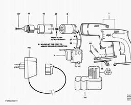 Skil 2350 HA spare parts