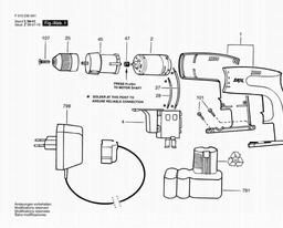 Skil 2360 H1 spare parts