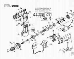 Skil 2375 U1 spare parts