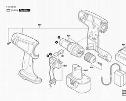 Skil 2395 spare parts