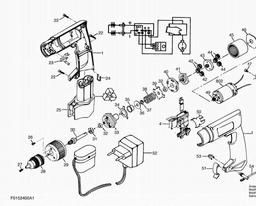Skil 2400U1 spare parts