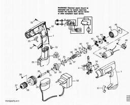Skil 2475U1 spare parts