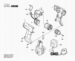 Skil 2480 spare parts
