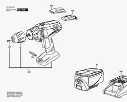 Skil 2702 spare parts