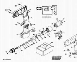 Skil 2521 U1 spare parts