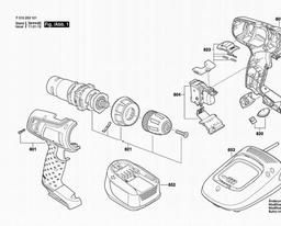 Skil 2531 spare parts