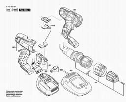 Skil 2532 spare parts