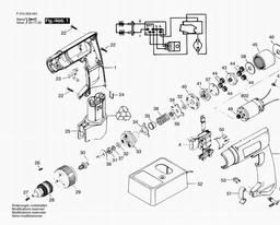 Skil 2535H1 spare parts
