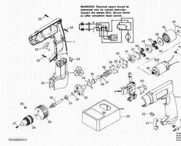Skil 2537U1 spare parts