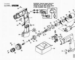 Skil 2538U1 spare parts