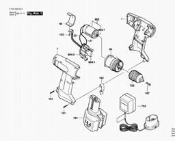 Skil 2580 spare parts