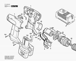 Skil 2582 spare parts