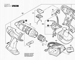 Skil 2597 spare parts