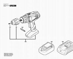 Skil 2712 spare parts