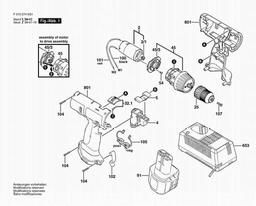 Skil 2745 spare parts