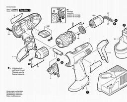 Skil 2950 spare parts