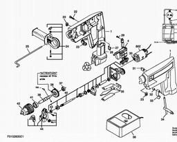 Skil 2835H1 spare parts
