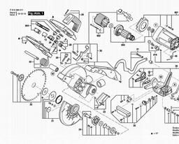 Skil 3855 spare parts