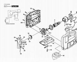 Skil 4050 H1 spare parts