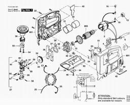 Skil 4461 H1 spare parts