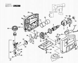 Skil 4465 H1 spare parts