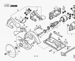 Skil 5064 spare parts