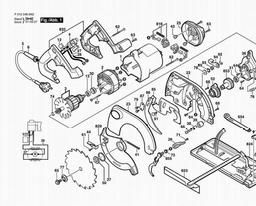 Skil 5466 spare parts