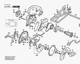 Skil 5855 spare parts